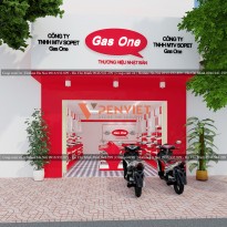 Thiết kế cửa hàng Gas One – Đà Nẵng